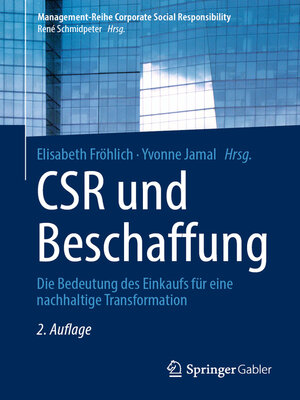 cover image of CSR und Beschaffung